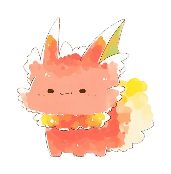 プクリの全身立ち絵